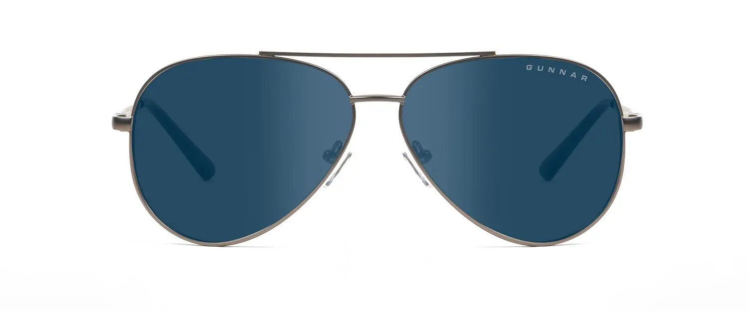 Компютърни очила GUNNAR Maverick Gunmetal Onyx, Sun, Черен - image 1