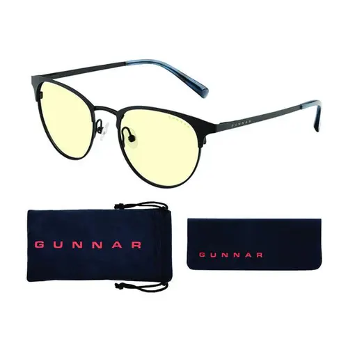 Компютърни очила GUNNAR Apex Onyx/Navy, Amber - image 3