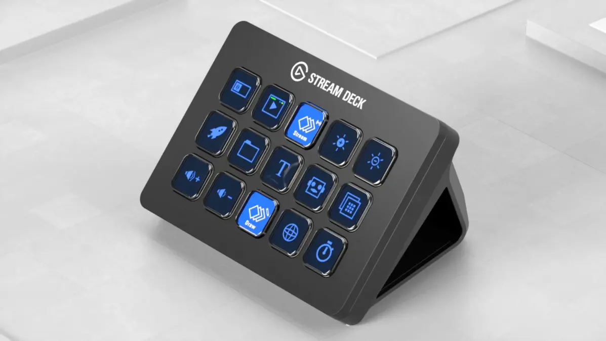 Controler Elgato Stream Deck MK.2 - 15 taste LCD personalizabile - image 1
