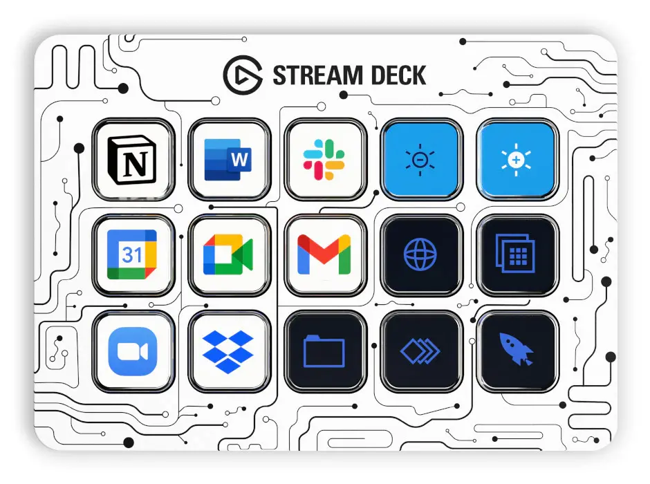 Controler Elgato Stream Deck MK.2 - 15 taste LCD personalizabile - image 2