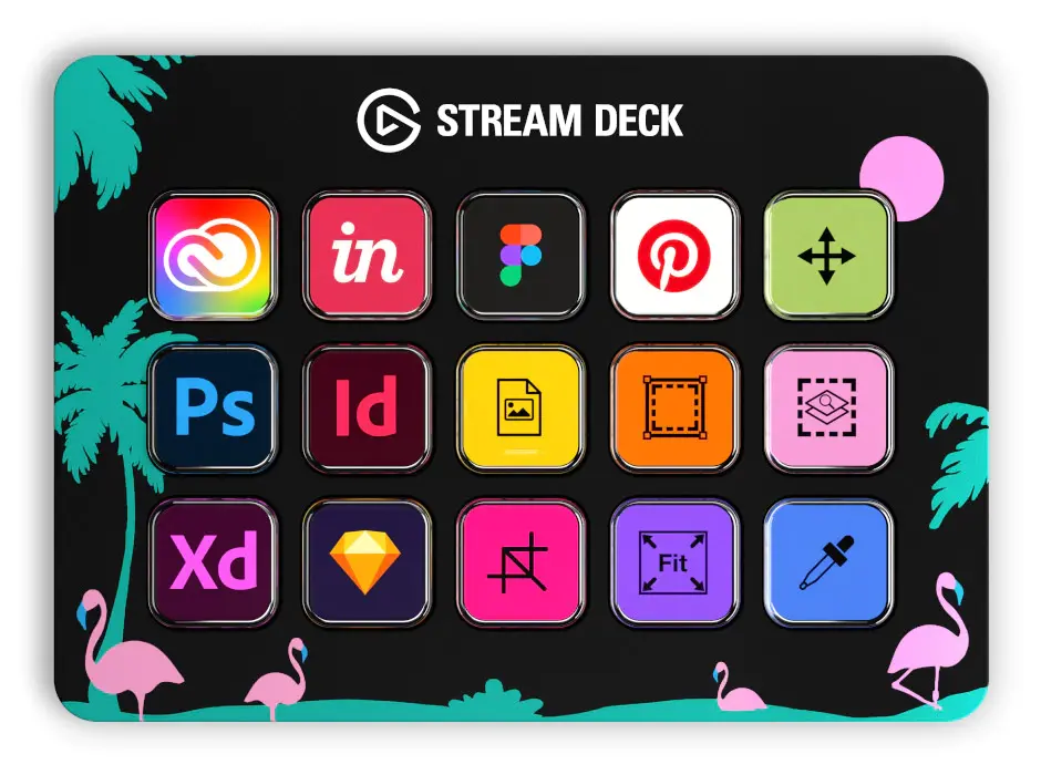Controller Elgato Stream Deck MK.2 - 15 Προσαρμόσιμα πλήκτρα LCD - image 5