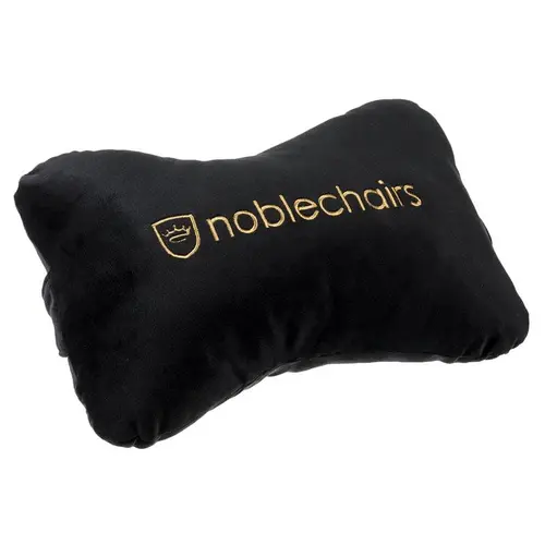 Комплект възглавници Noblechairs, За геймърски стол EPIC/ICON/HERO, Черен/Златист - 6