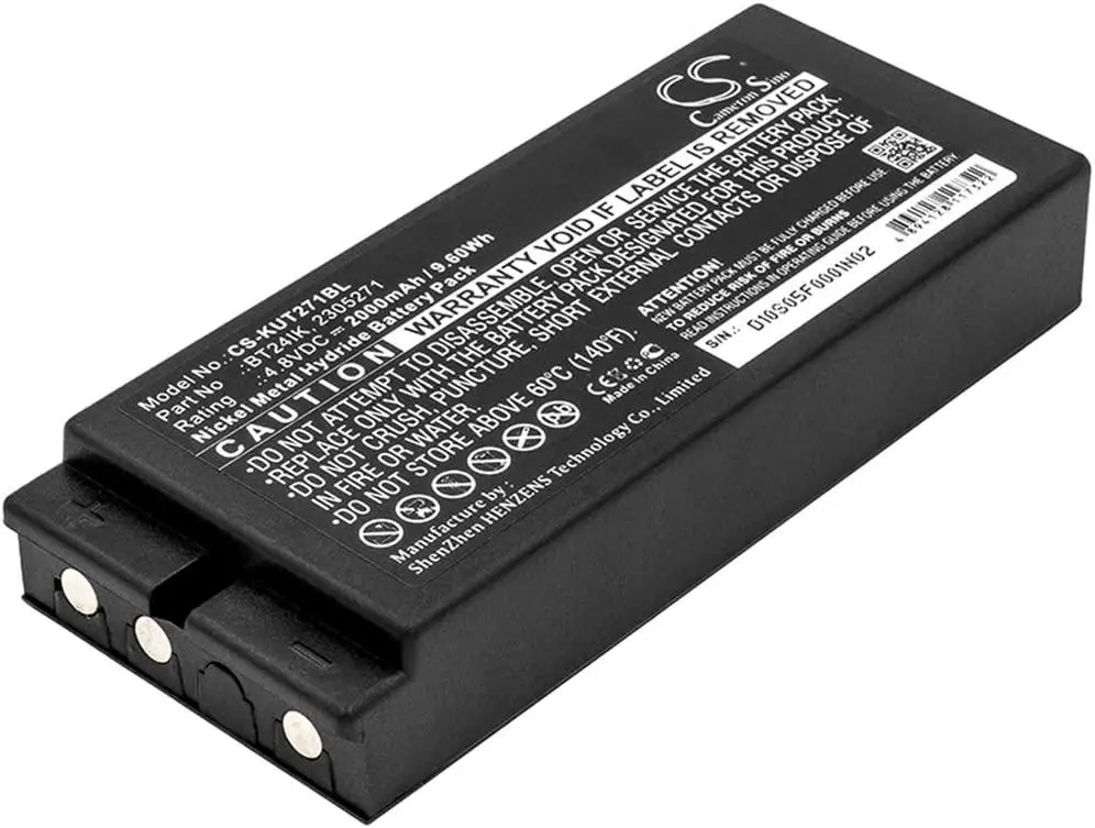 Батерия за дистанционно управление за кран IKUSI CS-KUT271BL 4,8V 2000mAh Cameron Sino - image 1