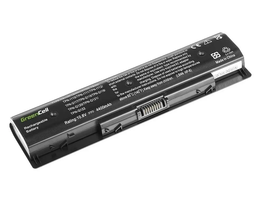 Батерия за лаптоп GREEN CELL, PI06 for HP Pavilion 14 15 17 Envy 15 17 LB4N, 10.8V, 4400mAh - image 1