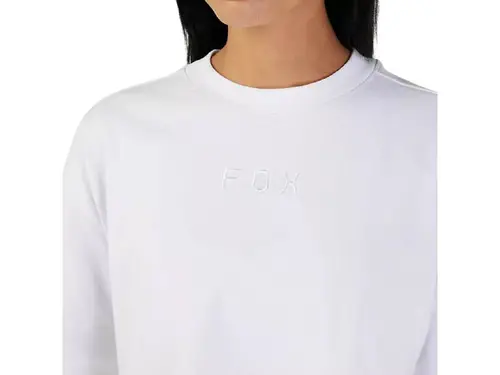 Дамска тениска W WORDMARK OS CROP TEE WHT FOX - image 1