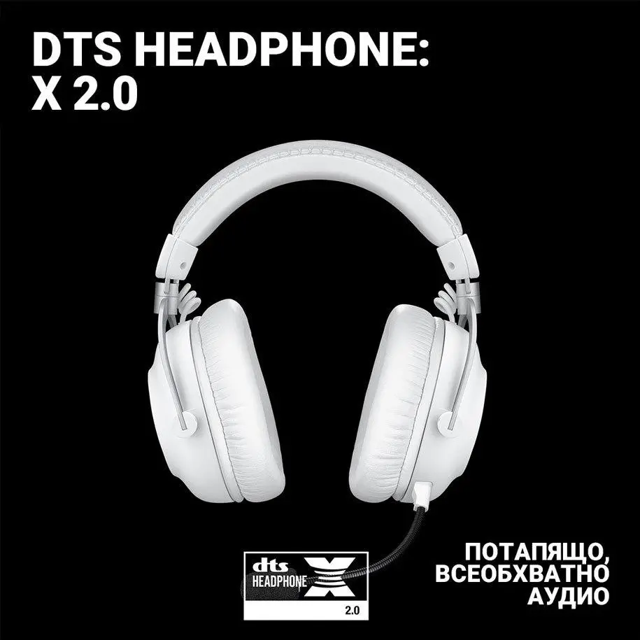 Слушалки, Logitech Pro X 2 Headset white - image 4