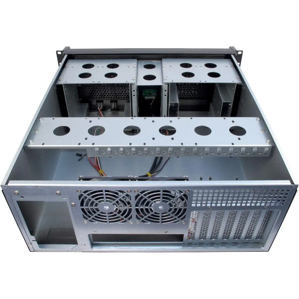 Кутия InterTech 4U-4098-S, 4U, 19", Чернa - image 3