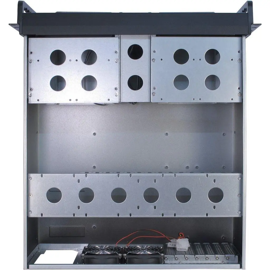 Кутия InterTech 4U-4098-S, 4U, 19", Чернa - image 4