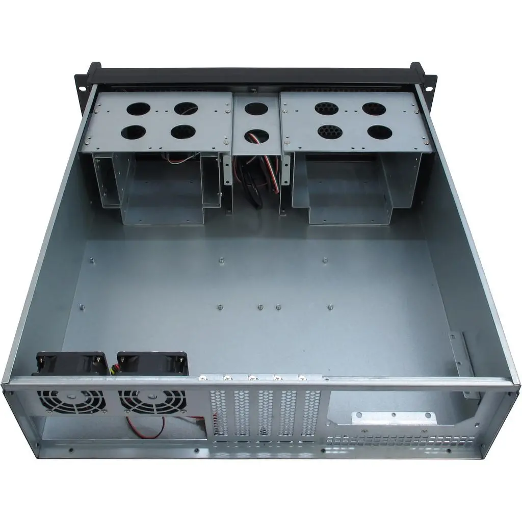 Кутия за сървър InterTech 3U 3098-S, 19", Чернa - image 3
