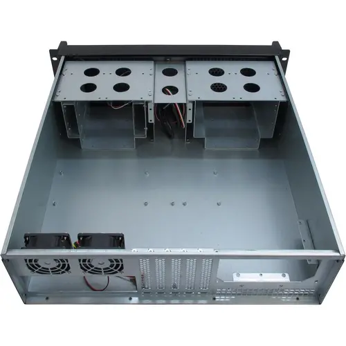 Carcasă server InterTech 3U 3098-S, 19", Neagră - 4