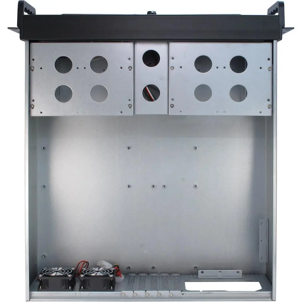 Кутия за сървър InterTech 3U 3098-S, 19", Чернa - image 4