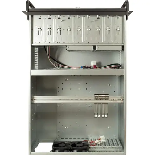 Кутия за сървър InterTech 4U-4129L - Mini ITX, mATX, μATX, ATX, SSI EEB, Чернa - image 3