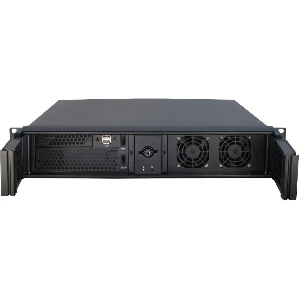 Кутия за сървър InterTech IPC 2U 2098-SK - Classic 19" Rack, Mini ITX, μATX - image 1