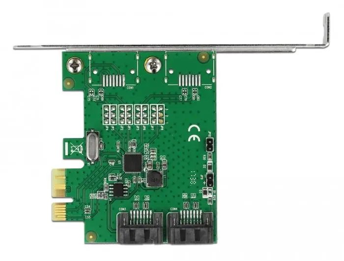 Карта Delock, PCI Express x1 към 2 port SATA, RAID - image 1