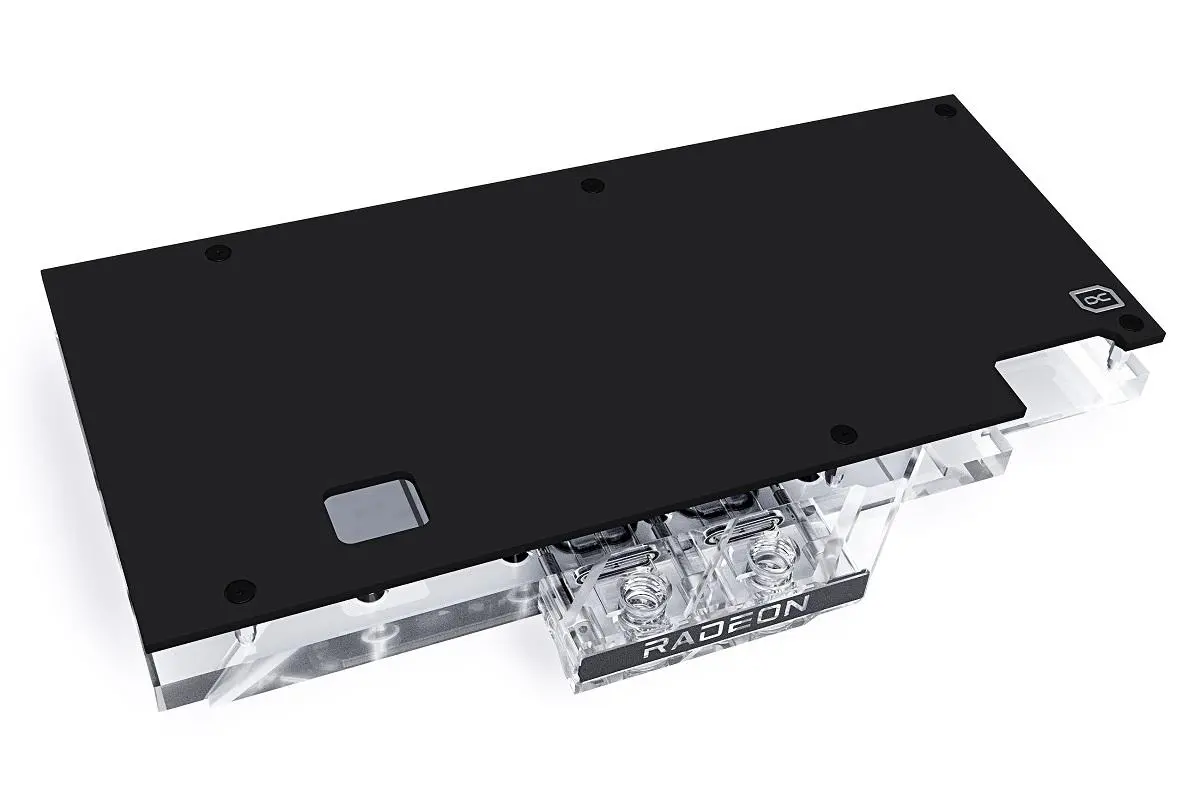 Воден блок за видео карта Alphacool Eisblock Aurora Acryl GPX-A Radeon RX 6800/6800XT Strix/TUF with Backplate - image 2