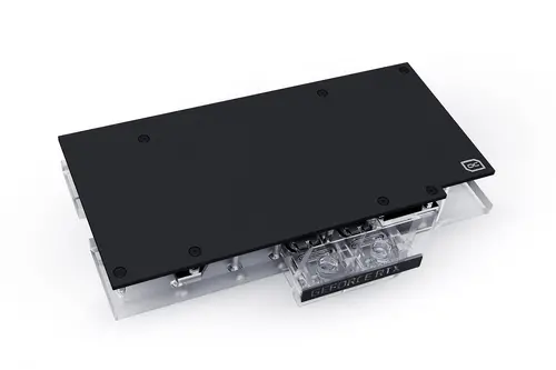Bloc de apă pentru placă video Alphacool Eisblock Aurora Acryl GPX-N RTX 3070 TUF/DUAL cu Backplate - 3