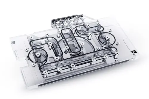 Bloc de apă pentru placă video Alphacool Eisblock Aurora Acryl GPX-N RTX 3070 TUF/DUAL cu Backplate - 1