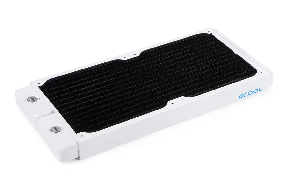 Radiator Alphacool NexXxoS ST30 Full Copper 280mm Radiator V.2, White Special Edition