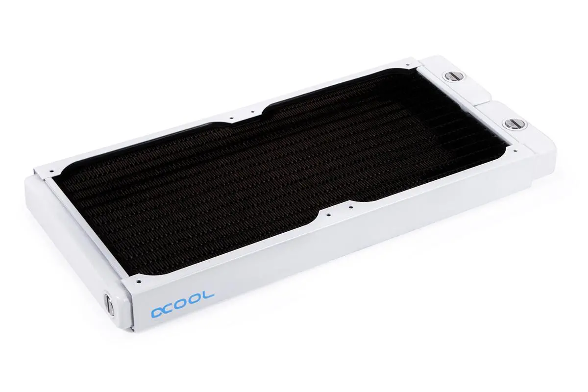 Радиатор Alphacool NexXxoS ST30 Full Copper 280mm Radiator V.2, White Special Edition - image 2