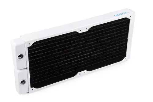 Радиатор Alphacool NexXxoS ST30 Full Copper 280mm Radiator V.2, White Special Edition - image 3