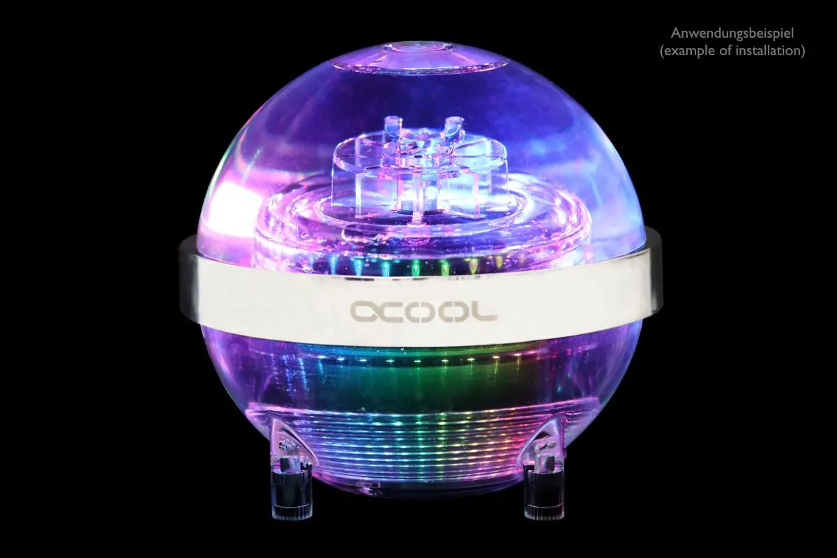 Резервоар с помпа Alphacool Eisball Digital RGB, Acryl (D5/VPP Ready) - image 8