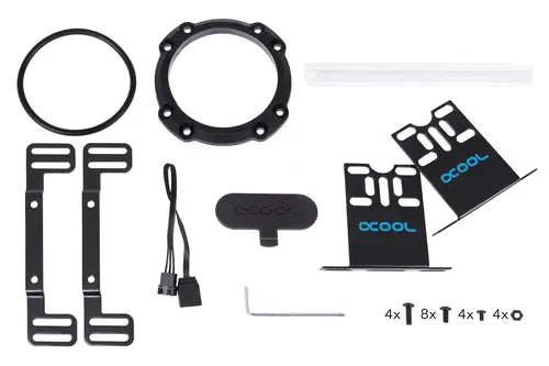 Резервоар Alphacool Eisbecher Aurora, D5 Acetal/Glas, 250mm - image 6