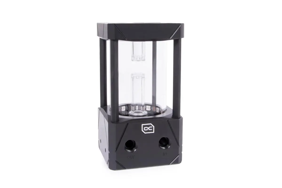 Δεξαμενή Alphacool Eisbecher Aurora, D5 Acetal/Γυαλί, 150mm