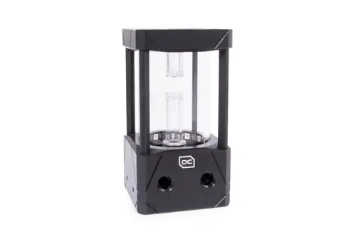 Rezervor Alphacool Eisbecher Aurora, D5 Acetal/Sticlă, 150mm - 1