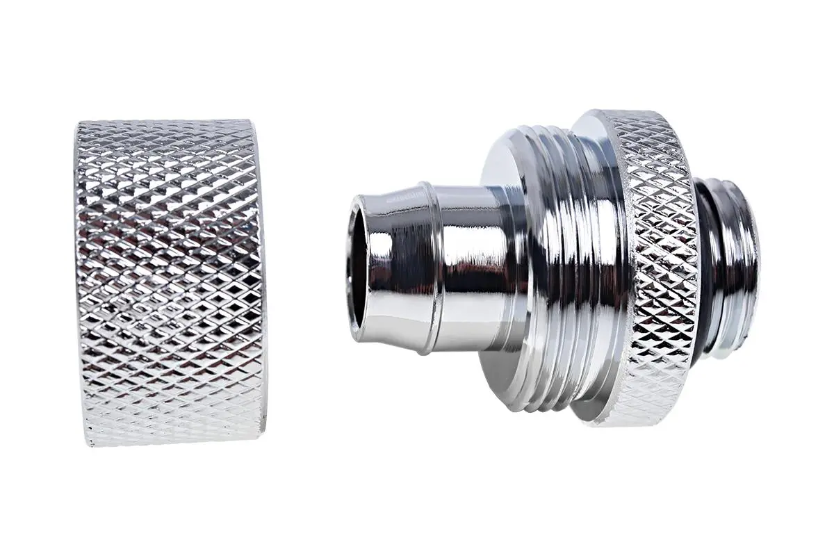 Фитинг Alphacool Eiszapfen, Удължител, 16/10mm, G1/4, Сребрист - image 1