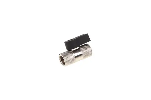 Σφαιρική βάνα Alphacool Eiszapfen, Αμφίδρομη, G1/4, Ασημί - 1