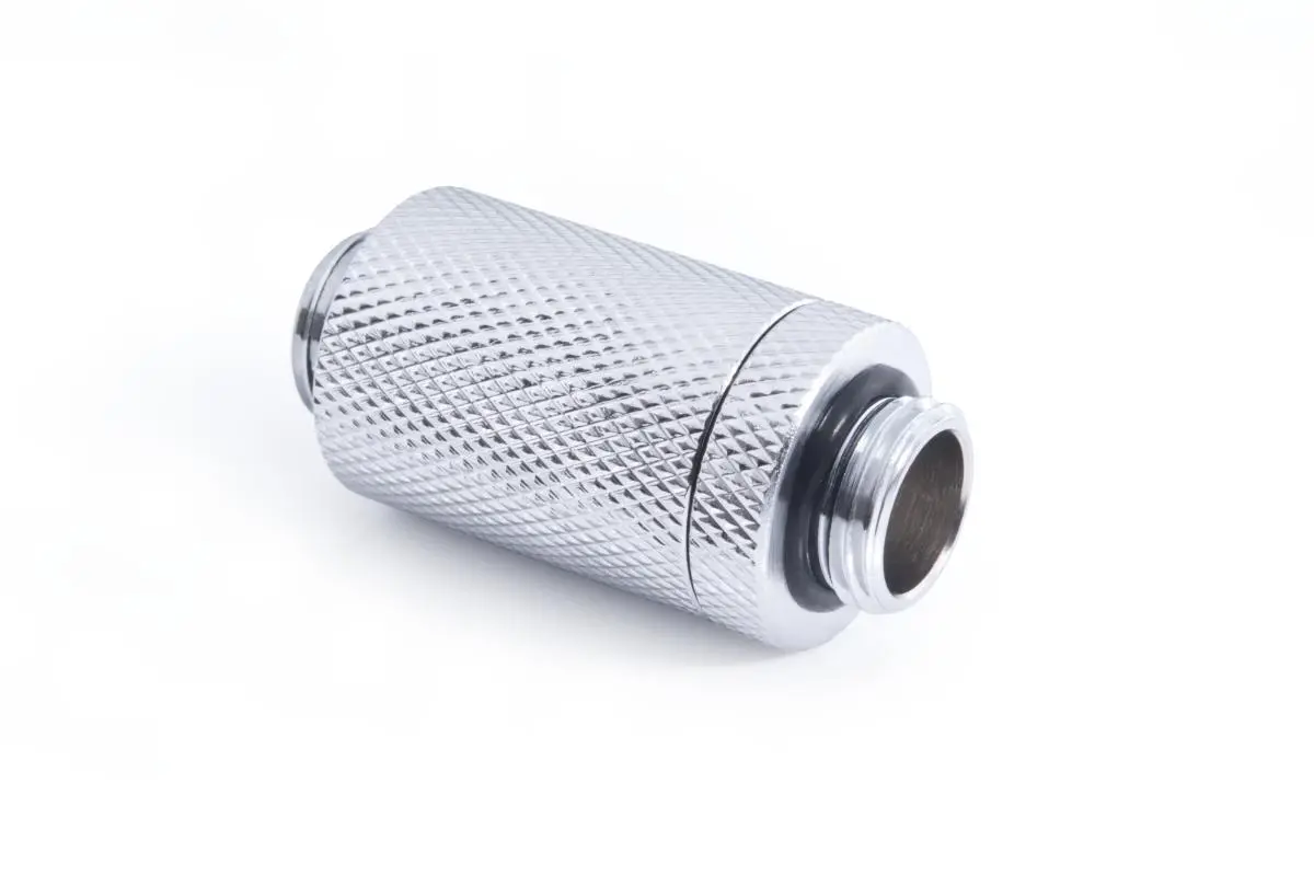 D-Plug Alphacool ES, 31.5mm, G1/4 AG auf G1/4 AG, Сребрист