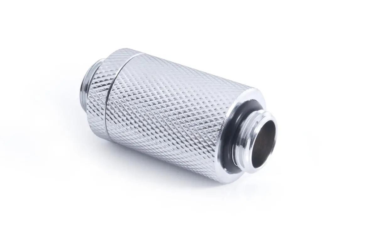 D-Plug Alphacool ES, 31.5mm, G1/4 AG auf G1/4 AG, Сребрист - image 1