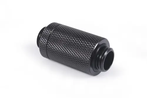 D-Plug Alphacool ES, 31.5mm, G1/4 AG auf G1/4 AG, Черен мат - image 1