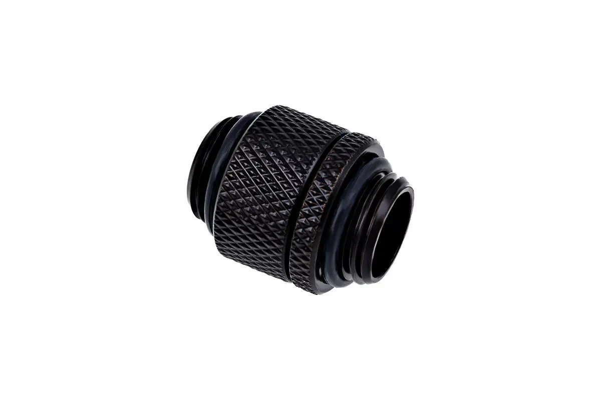 Адаптер съединител с вътрешна резба Alphacool, Въртящ се, G1/4, Черен мат - image 1