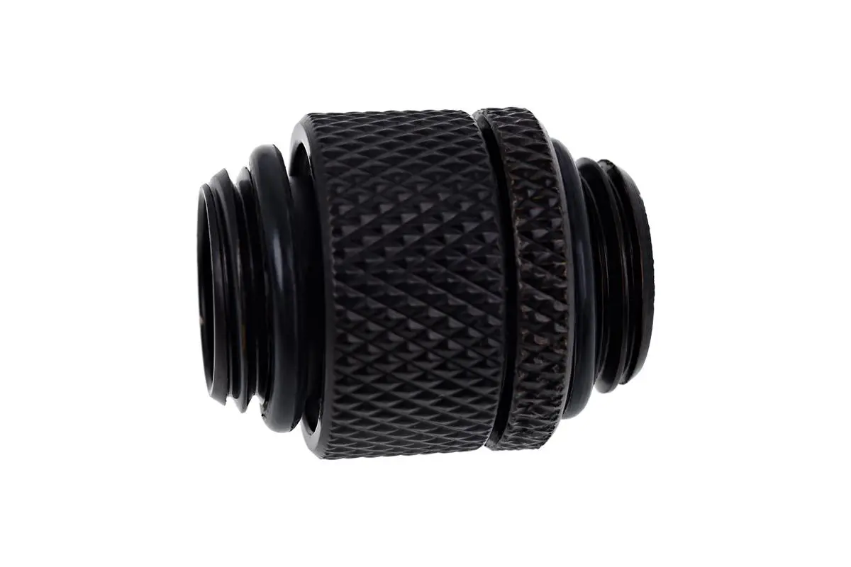 Адаптер съединител с вътрешна резба Alphacool, Въртящ се, G1/4, Черен мат - image 2
