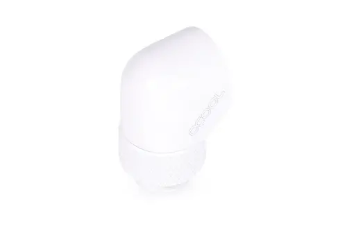Περιστρεφόμενος σύνδεσμος L Alphacool Eiszapfen, G1/4 AG σε G1/4 IG, Λευκός - 1