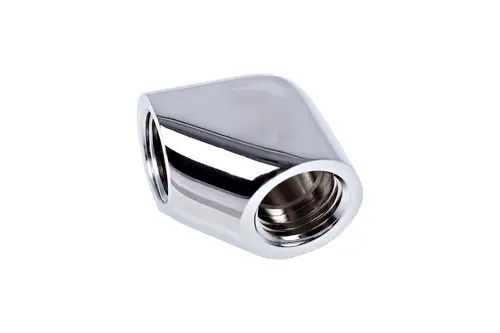 Περιστρεφόμενος σύνδεσμος L Alphacool Eiszapfen, G1/4 AG σε G1/4 IG, Ασημί - 1