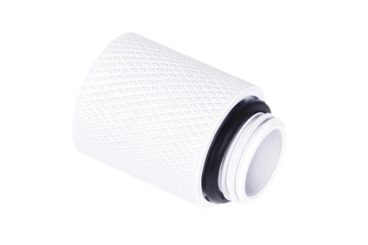 Προέκταση Alphacool Eiszapfen, 20 mm, G1/4 εξωτερικό προς G1/4 εσωτερικό σπείρωμα, Λευκή