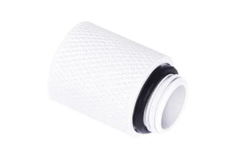Prelungitor Alphacool Eiszapfen, 20 mm, G1/4 filet exterior la G1/4 filet interior, Alb - 1