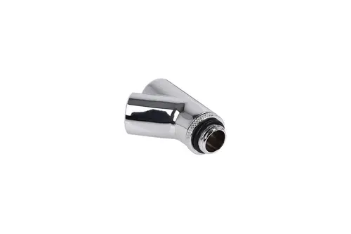 Conector Y Alphacool Eiszapfen, Rotativ, 45°, filet exterior G1/4 la 2 x filet interior G1/4, Argintiu - 4