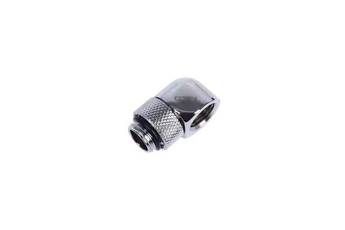 Conector L Alphacool HF, Rotativ, G1/4 filet exterior la G1/4 filet interior, Argintiu - 1