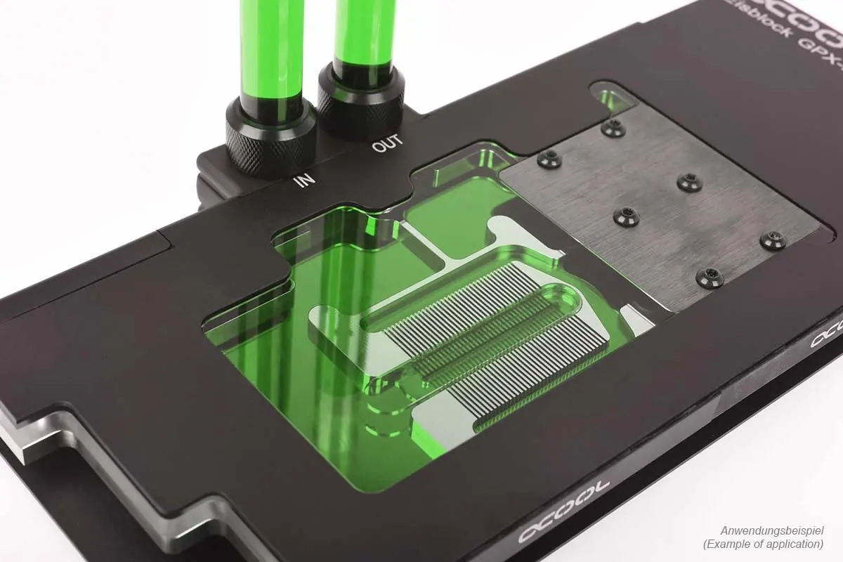 Течност за водно охлаждане Alphacool Eiswasser Crystal Green, 1000ml - image 1