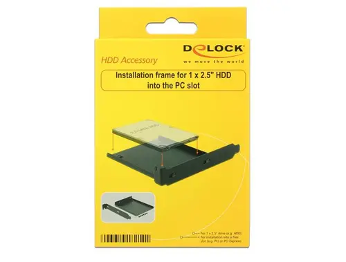 Поставка/Брекет DeLock, За монтиране на 2.5" SSD/диск в PCI слот - image 3