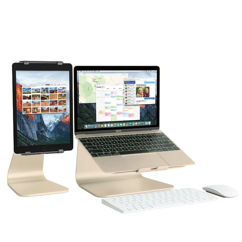 Поставка за лаптоп Rain Design mStand, Златиста - image 3