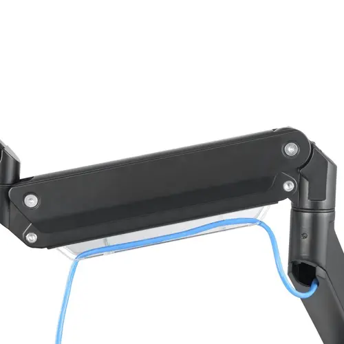 Стойка за монитор за бюро HAMA, Регулируема, Амортисьор, 13" - 35", 15 кг, Черна - image 2