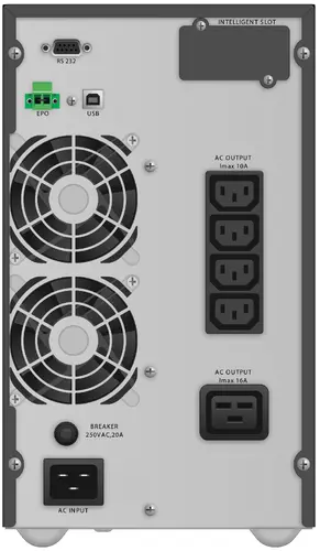 UPS POWERWALKER VFI 3000 TG 3000VA, On-Line - image 2