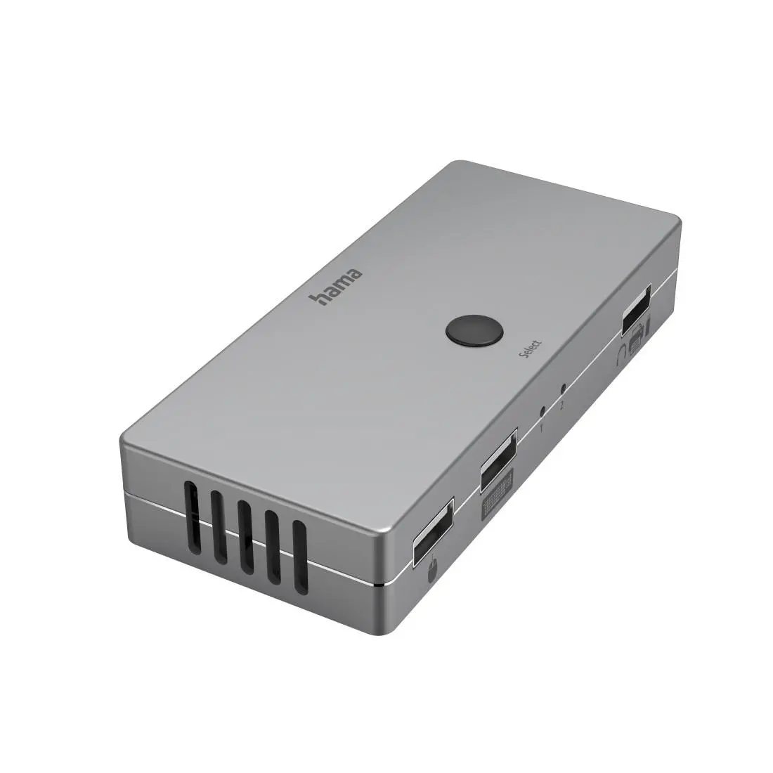Switch KVM Hama Connect2Switch, 4 porturi, USB, HDMI, Cabluri incluse - image 1