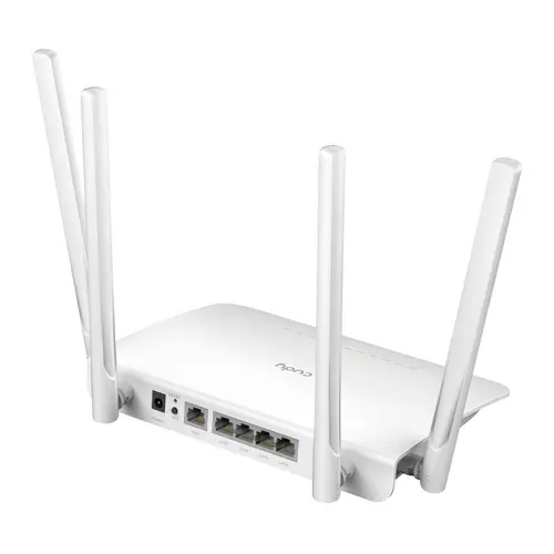 Безжичен рутер CUDY WR1300, Двубандов AC1200, 300+867 Mbps, 5x10/100/1000, Бял - image 1