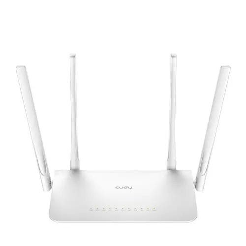 Ασύρματος δρομολογητής CUDY WR1300, Dual-band AC1200, 300+867 Mbps, 5x10/100/1000, Λευκό - 1