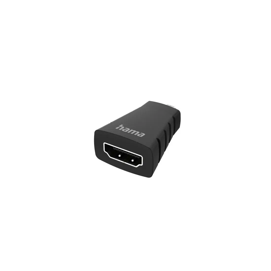 Преходник HAMA micro HDMI мъжко - HDMI женско, Ultra-HD 4K, 200348 - image 1